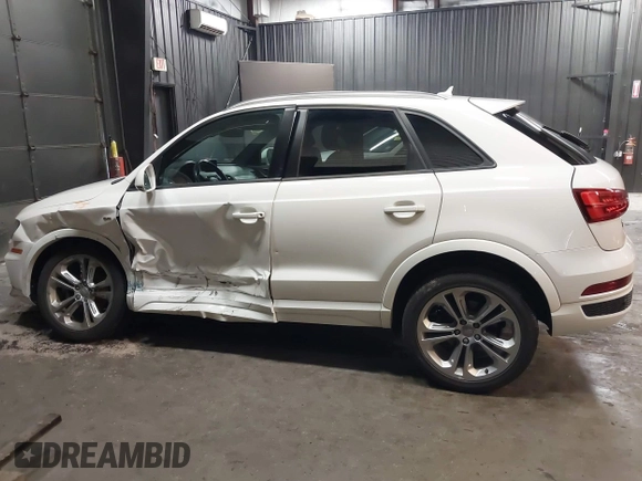 2018 Audi Q3 Premium with VIN WA1ECCFS0JR033790, listed as a IAAI auction lot 42179609 with 45,548 mi miles and . Bid and sale history available at DreamBid. Image 14.