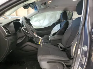 2021 Hyundai Tucson SE with VIN KM8J23A46MU301397, listed as a Copart auction lot 45848855 with 56,918 mi miles and Salvage Title. Bid and sale history available at carsss.com. Image 7.