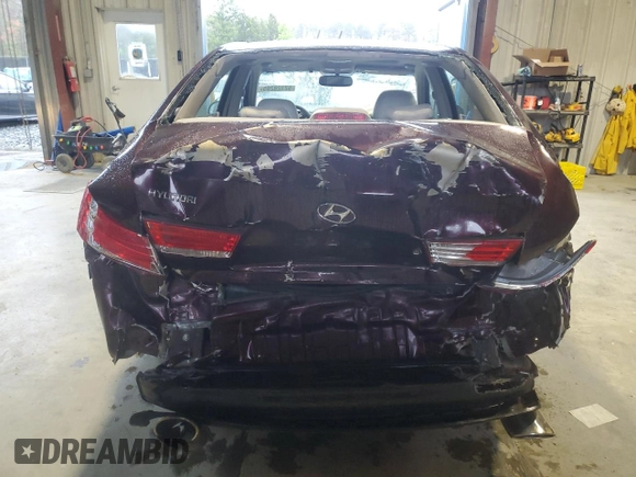 2006 Hyundai Sonata GLS with VIN 5NPEU46F16H027314, listed as a Copart auction lot 52328205 with 144,038 mi miles and Salvage Title. Bid and sale history available at DreamBid. Image 6.