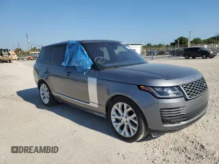 2022 Land Rover Range Rover Westminster with VIN SALGS2RU5NA466995, listed as a Copart auction lot 76800083 with 14,947 mi miles and Clean title. Bid and sale history available at DreamBid. Image 4.