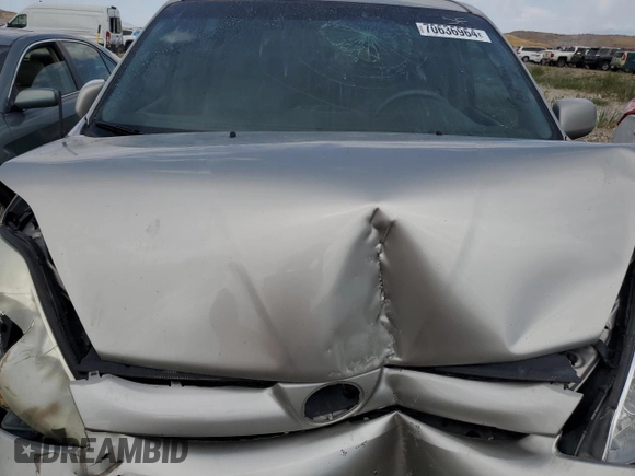 2008 Toyota Sienna XLE with VIN 5TDBK22C78S020454, listed as a Copart auction lot 70636964 with 192,735 mi miles and Salvage Title. Bid and sale history available at carsss.com. Image 12.