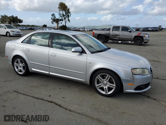 2008 Audi A4 2.0T with VIN WAUDF78E88A034232, listed as a Copart auction lot 51006895 with 150,186 mi miles and Clean title. Bid and sale history available at DreamBid. Image 4.