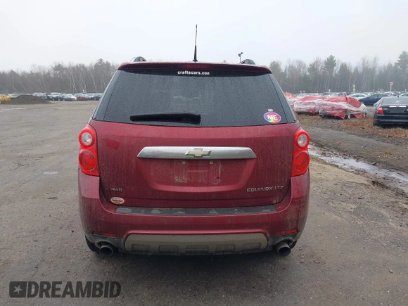 2010 Chevrolet Equinox LTZ with VIN 2CNFLGEY6A6291004, listed as a IAAI auction lot 42097966 with 100,965 mi miles and . Bid and sale history available at DreamBid. Image 15.