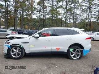 2019 Jaguar F-Pace 25t Premium with VIN SADCJ2FX3KA368653, listed as a IAAI auction lot 40724701 with 23,554 mi miles and . Bid and sale history available at DreamBid. Image 14.