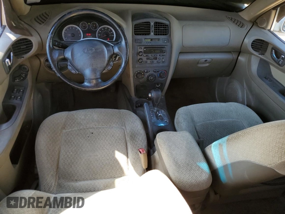 2006 Hyundai Santa Fe GLS with VIN KM8SC73D56U098592, listed as a Copart auction lot 53547375 with 189,269 mi miles and Salvage Title. Bid and sale history available at carsss.com. Image 8.