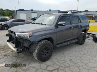 2017 Toyota 4Runner SR5 с VIN JTEBU5JR5H5465181, выставлен на аукционе Copart как лот 57062665 с пробегом 150 386 миль миль и Списание • Salvage title. История ставок и продаж доступна на DreamBid. Изображение 1.