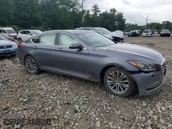 2016 Hyundai Genesis 3.8L with VIN KMHGN4JE2GU116140, listed as a Copart auction lot 59967204 with 134,966 mi miles and Salvage Title. Bid and sale history available at carsss.com. Image 4.