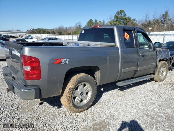 2008 Chevrolet Silverado 1500 LTZ with VIN 1GCEK19J48E196055, listed as a Copart auction lot 46506715 with 0 mi miles and Salvage Title. Bid and sale history available at carsss.com. Image 3.