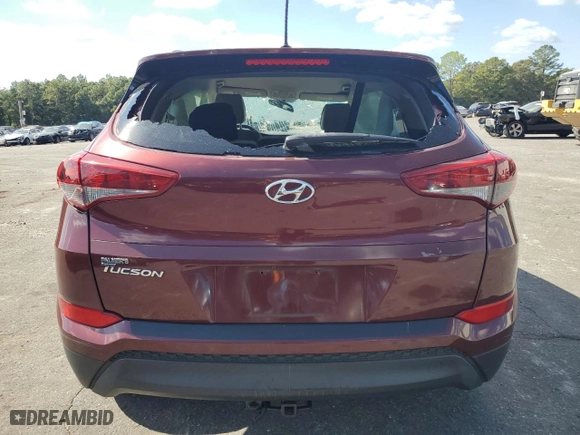 2016 Hyundai Tucson SE with VIN KM8J33A42GU138989, listed as a Copart auction lot 78630964 with 90,775 mi miles and Salvage Title. Bid and sale history available at carsss.com. Image 6.