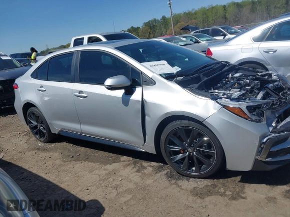 2024 Toyota Corolla SE with VIN 5YFP4MCE5RP177468, listed as a IAAI auction lot 41887980 with 19,265 mi miles and . Bid and sale history available at DreamBid. Image 13.