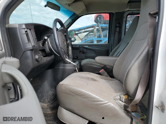 2013 Chevrolet Express Cargo Van with VIN 1GCWGFBA3D1146861, listed as a Copart auction lot 54274485 with 214,114 mi miles and Clean Title. Bid and sale history available at carsss.com. Image 7.