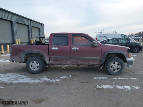 2007 Chevrolet Colorado LT w/1LT with VIN 1GCDT13E878140217, listed as a IAAI auction lot 41403848 with 153,589 mi miles. Bid and sale history available at carsss.com. Image 14.