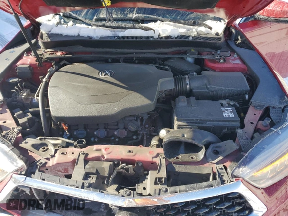 2018 Acura TLX with VIN 19UUB2F33JA012598, listed as a Copart auction lot 88656825 with 116,120 mi miles and Salvage Title. Bid and sale history available at carsss.com. Image 11.