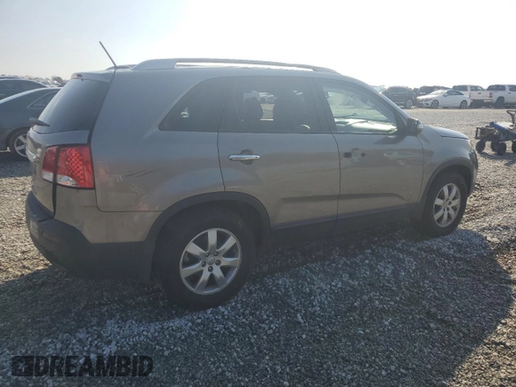 2012 Kia Sorento LX with VIN 5XYKT4A20CG276328, listed as a Copart auction lot 44186065 with 128,218 mi miles and Salvage Title. Bid and sale history available at carsss.com. Image 3.