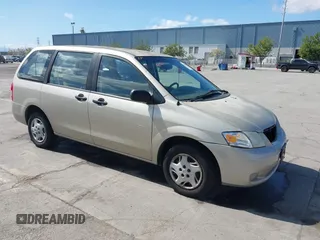 2000 Mazda MPV DX with VIN JM3LW28G7Y0138419, listed as a IAAI auction lot 41989872 with 185,764 mi miles and . Bid and sale history available at DreamBid. Image 1.