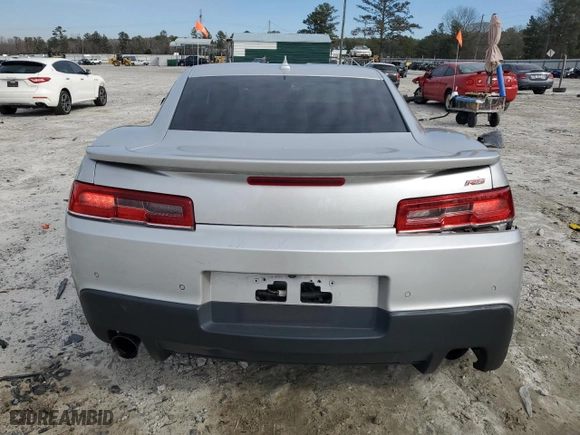 2014 Chevrolet Camaro LT with VIN 2G1FC1E31E9163658, listed as a Copart auction lot 87875715 with 96,064 mi miles and Salvage Title. Bid and sale history available at carsss.com. Image 6.