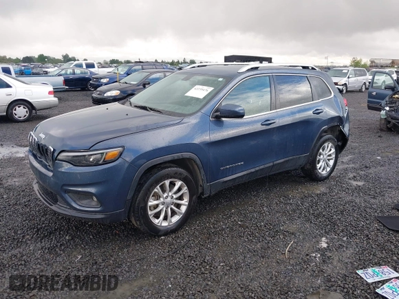 2019 Jeep Cherokee Latitude z VIN 1C4PJMCX2KD369871, wystawiony jako IAAI lot #42239476 z przebiegiem 88 261 mil mil oraz . Historia ofert i sprzedaży dostępna na DreamBid. Obrazek 17.