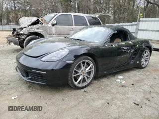 2019 Porsche 718 Boxster z VIN WP0CA2A87KS210483, wystawiony jako Copart lot #47859754 z przebiegiem 7 802 mil mil oraz . Historia ofert i sprzedaży dostępna na DreamBid. Obrazek 1.