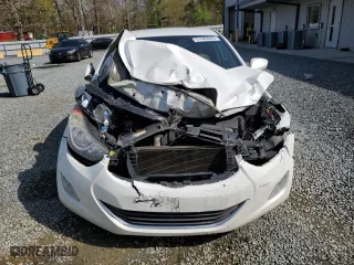 2013 Hyundai Elantra Limited PZEV with VIN 5NPDH4AE6DH178998, listed as a Copart auction lot 51483005 with 183,314 mi miles and Salvage Title. Bid and sale history available at carsss.com. Image 5.