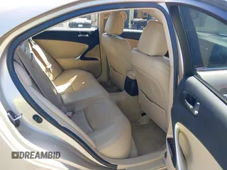 2006 Lexus IS 250 z VIN JTHCK262365000936, wystawiony jako IAAI lot #42157605 z przebiegiem 119 911 mil mil oraz . Historia ofert i sprzedaży dostępna na DreamBid. Obrazek 8.