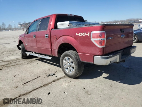 2014 Ford F-150 XL with VIN 1FTFW1ET2EKF14932, listed as a Copart auction lot 46474465 with 129,052 mi miles and Salvage Title. Bid and sale history available at carsss.com. Image 2.