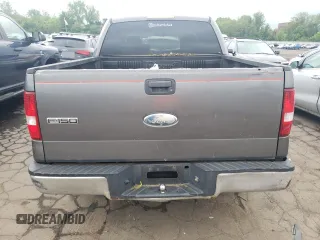 2007 Ford F-150 XLT with VIN 1FTRW14W27FB16883, listed as a Copart auction lot 57176755 with 166,941 mi miles and Clean title. Bid and sale history available at DreamBid. Image 6.