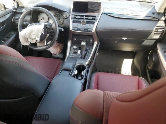 2018 Lexus NX 300 with VIN JTJYARBZ6J2100753, listed as a Copart auction lot 64038815 with 69,137 mi miles and Salvage title. Bid and sale history available at DreamBid. Image 8.