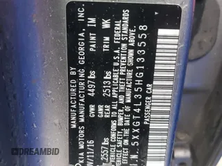 2017 Kia Optima LX z VIN 5XXGT4L35HG133558, wystawiony jako Copart lot #57454245 z przebiegiem 264 541 mil mil oraz Szkoda całkowita • Salvage title. Historia ofert i sprzedaży dostępna na DreamBid. Obrazek 12.