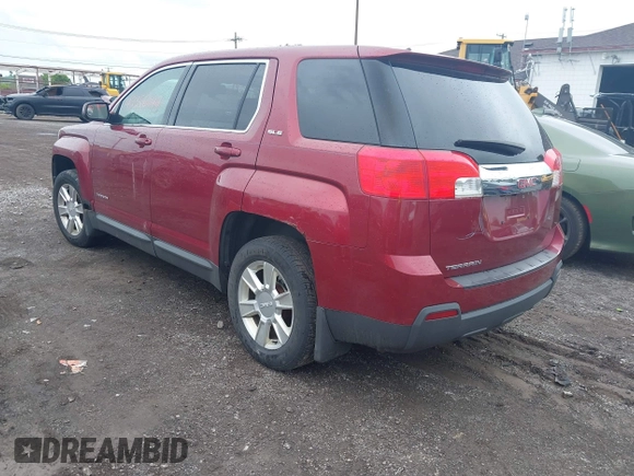 2010 GMC Terrain SLE-1 with VIN 2CTALBEW2A6413023, listed as a IAAI auction lot 42356044 with 83,622 mi miles and . Bid and sale history available at DreamBid. Image 3.