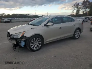 2015 Buick LaCrosse Leather with VIN 1G4GB5G35FF118181, listed as a Copart auction lot 81792014 with 195,341 mi miles and Salvage Title. Bid and sale history available at carsss.com. Image 1.