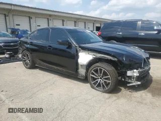 2020 BMW 3 Series 330i with VIN 3MW5R1J00L8B16760, listed as a Copart auction lot 59345705 with 39,672 mi miles and Salvage title. Bid and sale history available at DreamBid. Image 4.