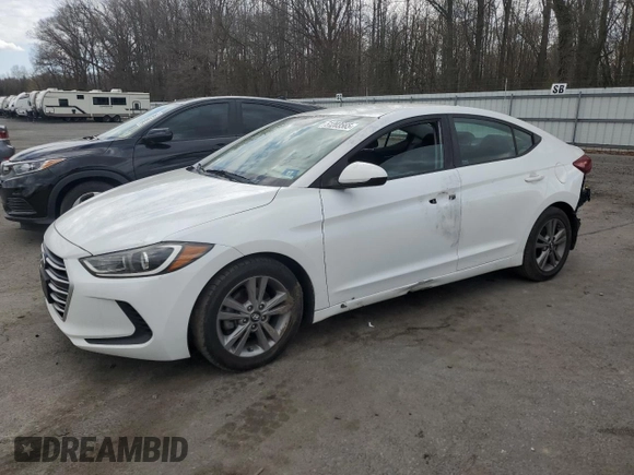 2018 Hyundai Elantra SEL with VIN 5NPD84LF9JH334453, listed as a Copart auction lot 51203565 with 121,635 mi miles and Salvage Title. Bid and sale history available at DreamBid. Image 1.