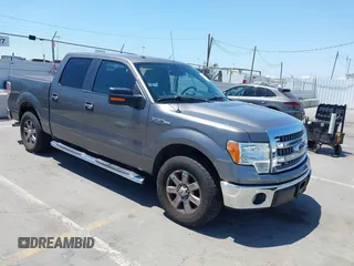 2013 Ford F-150 XL with VIN 1FTFW1CF2DKF20421, listed as a IAAI auction lot 42410211 with 112,970 mi miles and . Bid and sale history available at DreamBid. Image 1.