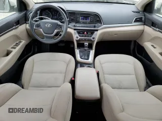 2017 Hyundai Elantra SE with VIN KMHD74LF9HU407819, listed as a Copart auction lot 53100995 with 100,966 mi miles and Salvage title. Bid and sale history available at DreamBid. Image 8.