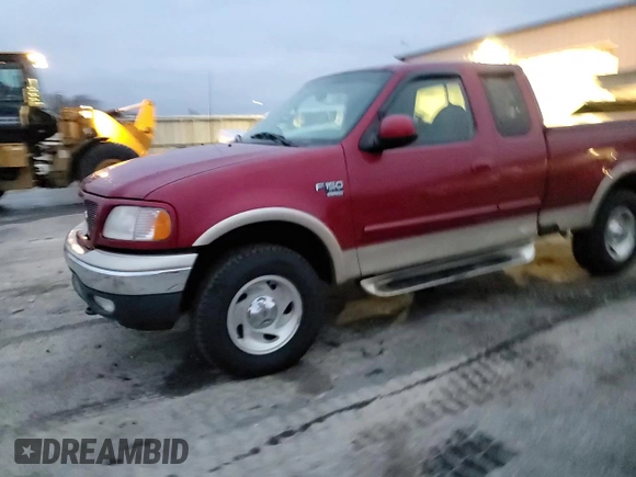 2000 Ford F-150 XL with VIN 1FTRX18W6YNA00102, listed as a Copart auction lot 81419024 with 162,953 mi miles and Non Repairable. Bid and sale history available at carsss.com. Image 11.