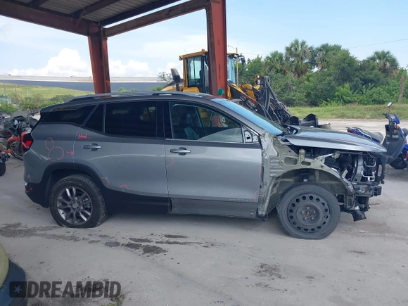 2023 GMC Terrain SLT z VIN 3GKALVEG9PL187402, wystawiony jako IAAI lot #42335091 z przebiegiem 59 032 mil mil oraz . Historia ofert i sprzedaży dostępna na DreamBid. Obrazek 13.
