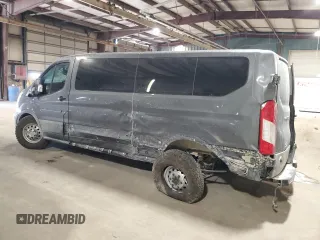 2023 Ford Transit Passenger XL with VIN 1FBAX9YG7PKA99683, listed as a Copart auction lot 72123694 with 21,370 mi miles and Salvage Title. Bid and sale history available at DreamBid. Image 2.