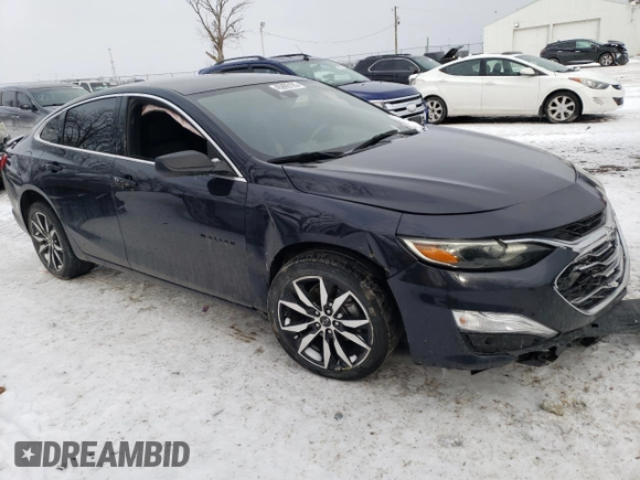 2023 Chevrolet Malibu RS with VIN 1G1ZG5ST9PF175211, listed as a Copart auction lot 45693125 with Not Provided miles and Salvage Title. Bid and sale history available at DreamBid. Image 4.