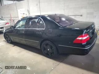 2004 Lexus LS 430 z VIN JTHBN36F940138647, wystawiony jako Copart lot #58376455 z przebiegiem 195 705 mil mil oraz Czysty tytuł • Clean title. Historia ofert i sprzedaży dostępna na DreamBid. Obrazek 2.
