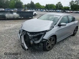 2016 Honda Accord Sport with VIN 1HGCR2F5XGA065526, listed as a Copart auction lot 58016535 with 79,328 mi miles and Salvage title. Bid and sale history available at DreamBid. Image 14.