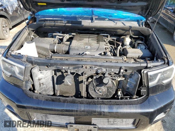 2019 Toyota Sequoia SR5 with VIN 5TDBY5G14KS173520, listed as a Copart auction lot 63435404 with 140,808 mi miles and Salvage Title. Bid and sale history available at carsss.com. Image 12.