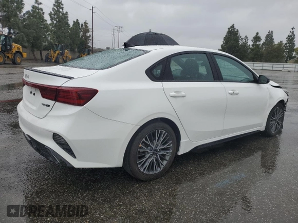 2023 Kia Forte GT-Line with VIN 3KPF54AD1PE578632, listed as a Copart auction lot 48260895 with 41,190 mi miles and Salvage Title. Bid and sale history available at carsss.com. Image 3.
