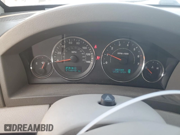 2006 Jeep Grand Cherokee Limited with VIN 1J4HR58N66C361904, listed as a Copart auction lot 59343315 with 375,049 mi miles and Clean title. Bid and sale history available at DreamBid. Image 9.