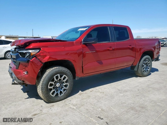 2023 Chevrolet Colorado 4WD Z71 with VIN 1GCPTDEK3P1187987, listed as a Copart auction lot 49157495 with 0 mi miles and Salvage Title. Bid and sale history available at carsss.com. Image 1.