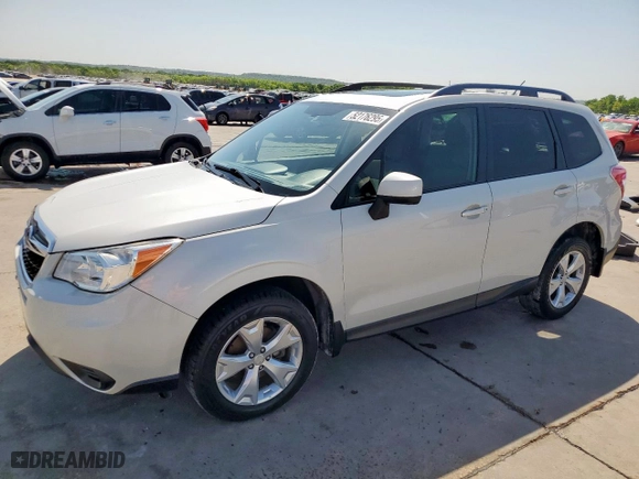 2015 Subaru Forester 2.5i Premium with VIN JF2SJADC1FH827663, listed as a Copart auction lot 52176295 with 130,094 mi miles and Salvage Title. Bid and sale history available at carsss.com. Image 1.