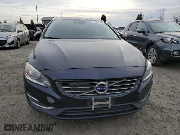 2016 Volvo V60 T5 Premier with VIN YV1612SK4G1309924, listed as a Copart auction lot 43135545 with 95,915 mi miles and Salvage Title. Bid and sale history available at carsss.com. Image 5.