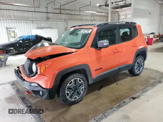 2015 Jeep Renegade Trailhawk with VIN ZACCJBCTXFPB80067, listed as a Copart auction lot 64927985 with Not provided miles and Salvage title. Bid and sale history available at DreamBid. Image 1.