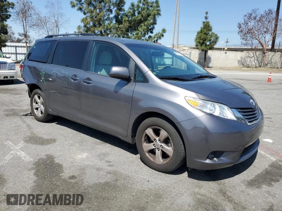 2017 Toyota Sienna LE Auto Access Seat with VIN 5TDKZ3DC0HS884552, listed as a Copart auction lot 54776825 with 59,262 mi miles and Salvage title. Bid and sale history available at DreamBid. Image 4.