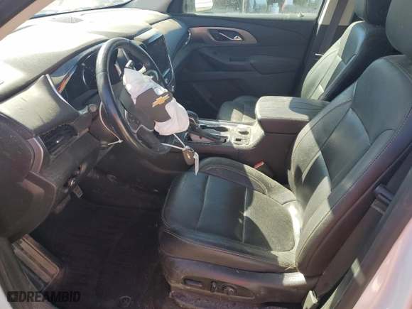 2021 Chevrolet Traverse Premier with VIN 1GNEVKKW6MJ174411, listed as a Copart auction lot 71666314 with 82,084 mi miles and Salvage Title. Bid and sale history available at carsss.com. Image 7.