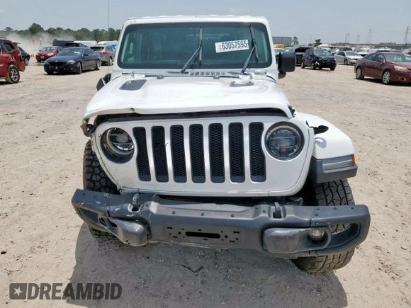 2018 Jeep Wrangler Unlimited Sahara with VIN 1C4HJXEG5JW294430, listed as a Copart auction lot 63057595 with 86,609 mi miles and Salvage title. Bid and sale history available at DreamBid. Image 5.